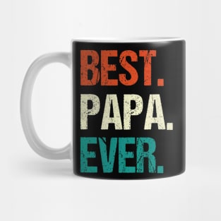 Vintage Best Papa Ever Father Day Mug